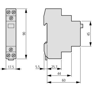 Eaton Przekaźnik impulsowy 16A 1Z 230V Z-S230/S 265262 2