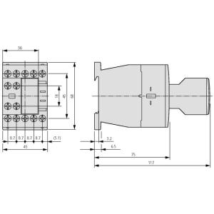 Eaton Styk pomocniczy DILA-XHI11 (276421) 3