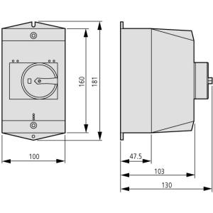 Eaton Obudowa do wyłącznika CI-K2-PKZ0-G IP65 - 219654 2