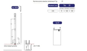 Stelrad Grzejnik Vertex Plan typ 22 500x2200mm 2115W 5