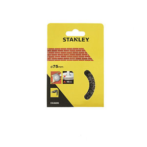 Stanley Szczotka druciana tarczowa 75x15mm 6mm - STA36005 1