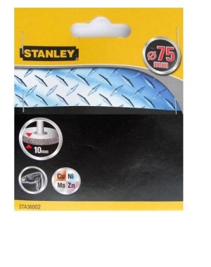Stanley Szczotka druciana tarczowa 75mm 6mm - STA36002 1