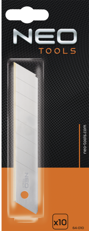 Neo Ostrza wymienne łamane 18mm 10szt. (64-020) 3