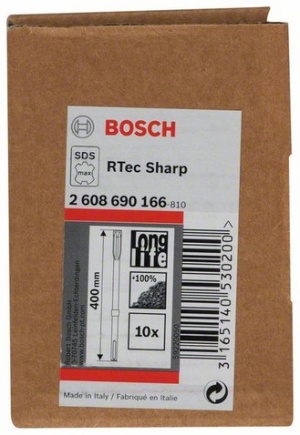 Bosch Dłuto wąskie SDS-Max 25x400mm RTEC SHARP LONGLIFE - 2608690166 2