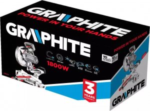 Ukośnica Graphite 59G812 1800 W 255 mm 2