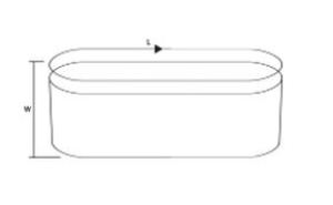 Graphite Pasy bezkońcowe 75x457mm K100 2szt. - 55H777 2