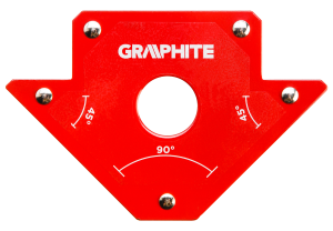 Graphite Spawalniczy kątownik magnetyczny 102x155x17mm 22,7kg - 56H902 1
