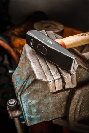 Neo Młotek ślusarski rączka drewniana 800g 345mm (25-018) 3