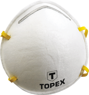 Topex Półmaska przeciwpyłowa z 1 zaworkiem FFP2 2szt. - 82S132 1