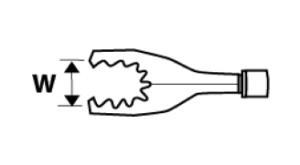Topex Palnik gazowy otaczający 22mm - 44E131 2