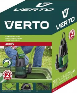 Verto Pompa zanurzeniowa do wody brudnej 400W (52G441) 7