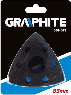 Graphite Stopa szlifierska z rzepem 83x83x83mm szybkozłączna (56H013) 2