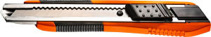 Neo Nóż z ostrzem łamanym 18mm gumowane wykończenie (63-060) 1