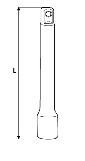 Neo Przedłużka 1/2" 250mm (08-554) 2
