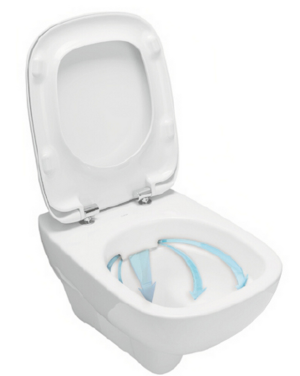 Miska WC Koło Style Rimfree wisząca Reflex (L23120900) 3