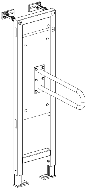 Stelaż Koło Technic GT do uchwytu ściennego dla niepełnosprawnych (99405) 4
