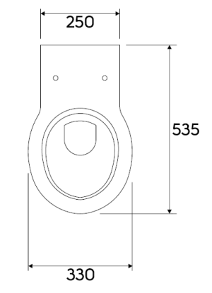 Miska WC Keramag Kind wisząca (201700000) 2