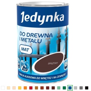 Jedynka Emalia alkidowa niebieska 0,9L 1