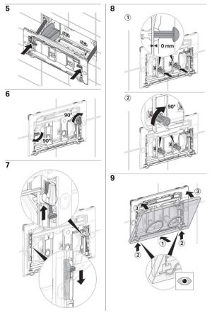 Geberit Pojemnik na kostki higieniczne do spłuczek Sigma (115.610.00.1) 7