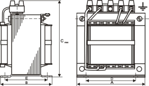 BREVE Transformator TMM 1600VA 230/24V (16224-9896) 2