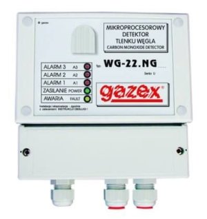 Gazex Mikroprocesorowy detektor tlenku węgla CO z wymiennym sensorem (WG-22.NG) 1