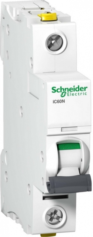 Schneider Electric Wyłącznik nadprądowy 1P C 10A 6kA AC iC60N - A9F04110 1