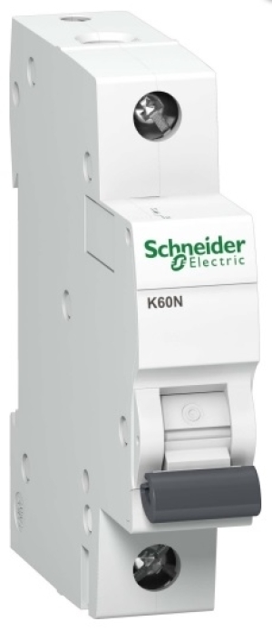 Schneider Electric Wyłącznik nadprądowy 1P B 10A 6kA AC K60N - A9K01110 1