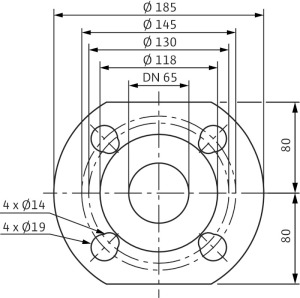 Wilo Pompa CO Yonos Maxo 65/0.5-9 (2120653) 3