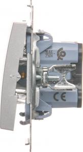 Kontakt-Simon Łącznik świecznikowy srebrny mat - DW5A.01/43 2