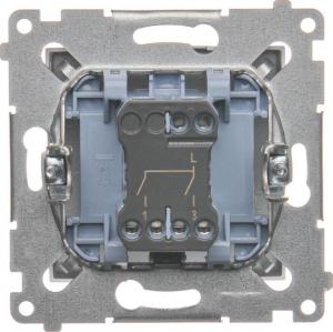 Kontakt-Simon Łącznik świecznikowy srebrny mat - DW5A.01/43 3