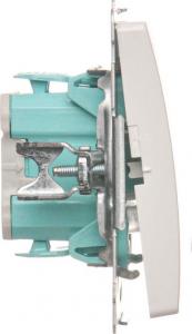 Kontakt-Simon Przycisk światło podświetlany biały - BMS1L.01/11 2