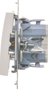 Kontakt-Simon Przycisk dzwonek biały - DD1.01/11 2