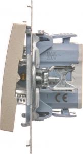 Kontakt-Simon Przycisk światło złoty - DS1.01/44 2