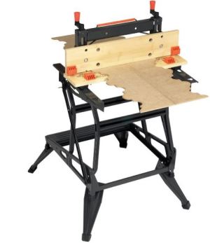 Black&Decker Stół warsztatowy Workmate z pionową szczęką i 2 wysokościach roboczych 610x472mm WM550 2