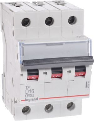 Legrand Wyłącznik nadprądowy S303 D16 TX3 16A 6kA 403755 1