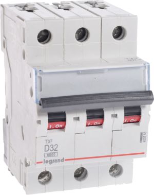 Legrand Wyłącznik nadprądowy S303 D32 TX3 32A 6kA 403758 1