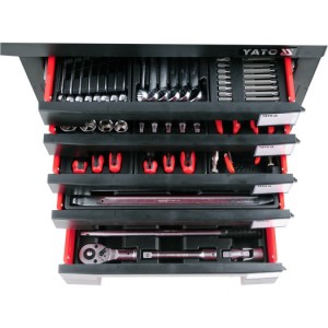 Wózek narzędziowy Yato 7 szuflad z wyposażeniem (YT-55293) 2