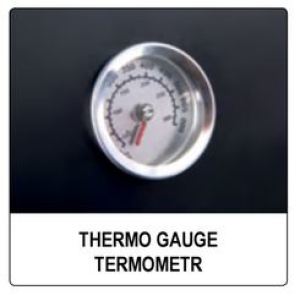 Lund 99513 Grill ogrodowy węglowy 60 cm x 30 cm 5