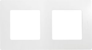 Legrand Ramka podwójna Niloe biała (665002) 2