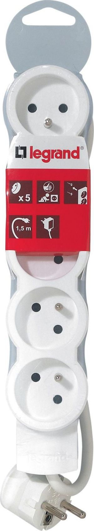 Legrand Przedłużacz Standard 5x2P+Z 1,5m 50058 2