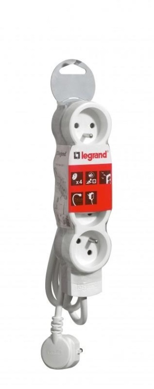 Legrand Przedłużacz Standard 4x2P+Z 3m 50056 2