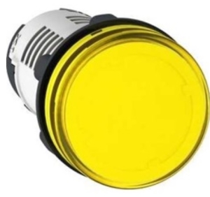 Schneider Electric Lampka sygnalizacyjna 22mm żółta 230V AC - XB7EV05MP 1