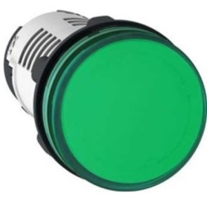 Schneider Electric Lampka sygnalizacyjna 22mm zielona 24V AC/DC LED - XB7EV03BP 1