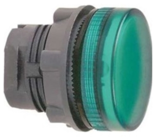 Schneider Electric Główka lampki sygnalizacyjnej 22mm zielona - ZB5AV033 1