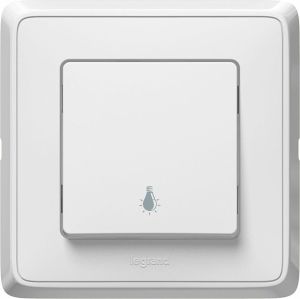 Legrand Klawisz z symbolem lampy Cariva biały - 773630 1