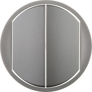 Legrand Klawisz podwójny Celiane tytanowy (068302) 2