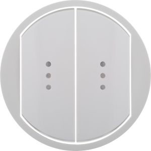 Legrand Klawisz podwójny podświetlany Celiane biały (068004) 2