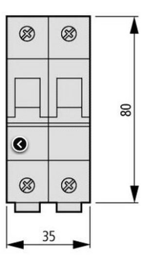 Eaton Wyłącznik nadprądowy FAZ-C4/1N 1+N C 4A 15kA 278666 2