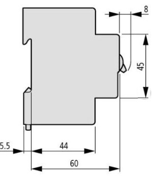 Eaton Wyłącznik nadprądowy CLS6-C4/1N 4A 1+N C 270450 3