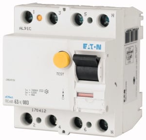 Eaton Wyłącznik różnicowoprądowy FRCmM-25/4/003 4P 25A 0,03A typ AC - 170410 1